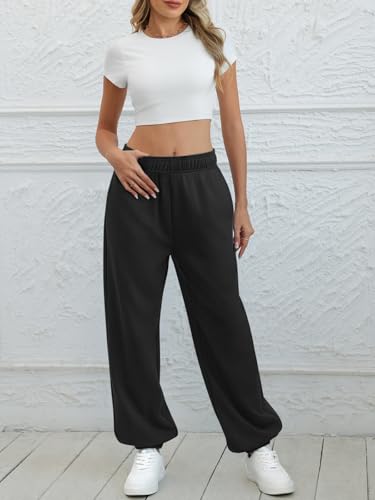 Sweatpants Women Baggy Lounge Pants Workout Gym Active High Waisted Comfy Joggers for Women Fall Clothes 2025