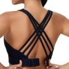 High Impact Sports Bra for Women High Support Molded Cups Strappy Women’s Sports Bra for Workout,Training and Running