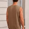 Mens Workout Tank Tops Sleeveless Gym Muscle Athletic T Shirts Casual Summer Beach Tops