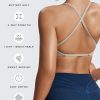 Women's Workout Sports Bras Fitness Sienna Low Impact Bra Yoga Crop Tank