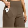 Yoga Pants Women Wide Leg Dress Pants with Pockets High Waist Stretch Petite/Regular/Tall Casual Sweatpants Women