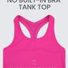 Women's Butterluxe Yoga Workout Tank Tops Racerback Sleeveless Camisole Athletic Gym Shirts