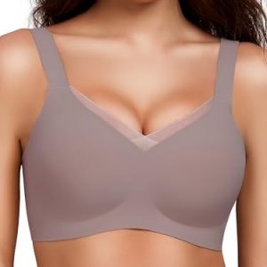 Crossover Bras for Women No Underwire Wireless Bralettes Seamless Supportive T Shirt Everyday Bras