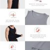 6 Pack Men's Quick Dry Workout Tank Tops Breathable Gym Sleeveless Muscle Shirts for Active Men