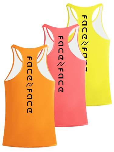 Tank Tops Men Y-Back Muscle 3 Pack Dry Fit Sleeveless Workout Tank Tops for Men Mesh Material Running Gym