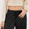 Women's High Waisted Straight Leg Sweatpant Comfy Interior Drawstring Workout Sweat Pants Pocket Warm Casual Pant