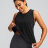 Women's Workout Tops Racerback Athletic Tank Tops Sleeveless Loose Fit Yoga Running Gym Shirts for Women