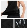 Mens Gym Sleeveless Tank Top Workout Muscle Shirt Cut Open Quick Dry Bodybuilding Vest 1/3 Pack