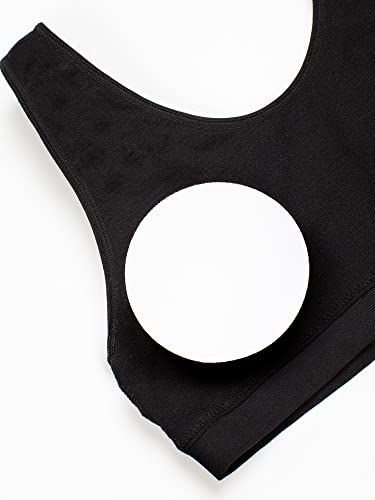 Girls' Seamless Stretch Sports Bra