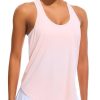 Ice Silk Workout Tank Tops for Women Quick Dry Sleeveless Loose Fit Racerback Athletic Running Shirts