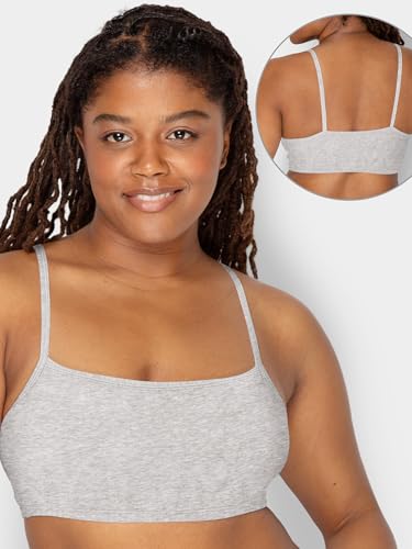 Women's Multi-Pack Spaghetti Strap Cotton Sports Bra