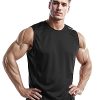 41oRnO5brbL.jpg Men's 4, 3, 1 Pack Tank Tops Sleeveless Shirts Workout Athletic Muscle Mesh Dry Fit Gym Training Active Athletic