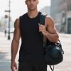 Mens Gym Sleeveless Tank Top Workout Muscle Shirt Cut Open Quick Dry Bodybuilding Vest 1/3 Pack