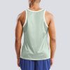 Men's Mesh Basketball Tank Top Workout Gym T-Shirts Sleeveless Training Shirt