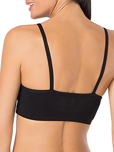 Women's Multi-Pack Spaghetti Strap Cotton Sports Bra