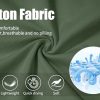 Cotton Workout Sleeveless Shirts for Men Quick Dry Muscle Shirt Lightweight Summer Running Tank Tops