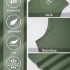 Cotton Workout Sleeveless Shirts for Men Quick Dry Muscle Shirt Lightweight Summer Running Tank Tops