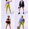 Adjustable High Impact Sports Bras for Women Zip Front Full Coverage and Lift Padded Compression Tops