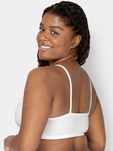 Women's Multi-Pack Spaghetti Strap Cotton Sports Bra