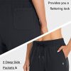 Women's Cotton Sweatpants Yoga Lounge Casual Pants Open Bottom Sweat Pants for Women with Pockets