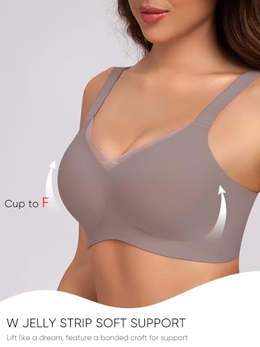 Crossover Bras for Women No Underwire Wireless Bralettes Seamless Supportive T Shirt Everyday Bras
