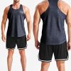 Men's Workout Running Tank Top Sleeveless Gym Athletic Shirts
