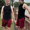 Unisex Tear Away Shorts Breakaway Athletic Shorts with Pockets Post Hip Knee Surgery Recovery Shorts for Men & Women