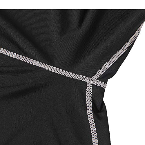Workout Set Compression Shirt Pants Top Long Sleeve Sports Tight Base Layer Quick Dry & Moisture-Wicking