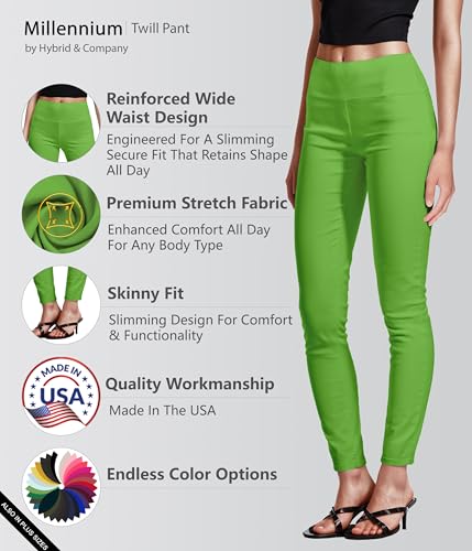 Super Comfy Stretch with Full Elastic Waist Pull On Millennium Twill Pant