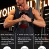 Men's Tank Top Cotton Moisture Wicking Muscle Shirt Summer Sleeveless Shirts Gym Workout Tank