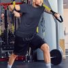 Men's Workout Shirts Short Sleeve Dry Fit Athletic T-Shirts Moisture Wicking Running Gym Active Lightweight Tee Top