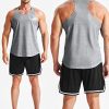 Men's Workout Running Tank Top Sleeveless Gym Athletic Shirts