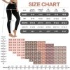 4 Pack Leggings for Women Butt Lift High Waisted Tummy Control No See-Through Yoga Pants Workout Running Leggings