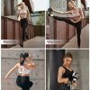 Sports Bra High Impact Adjustable Criss Cross Back, Full Support for Large Bust No Bounce
