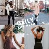 4 Pack Leggings for Women Butt Lift High Waisted Tummy Control No See-Through Yoga Pants Workout Running Leggings